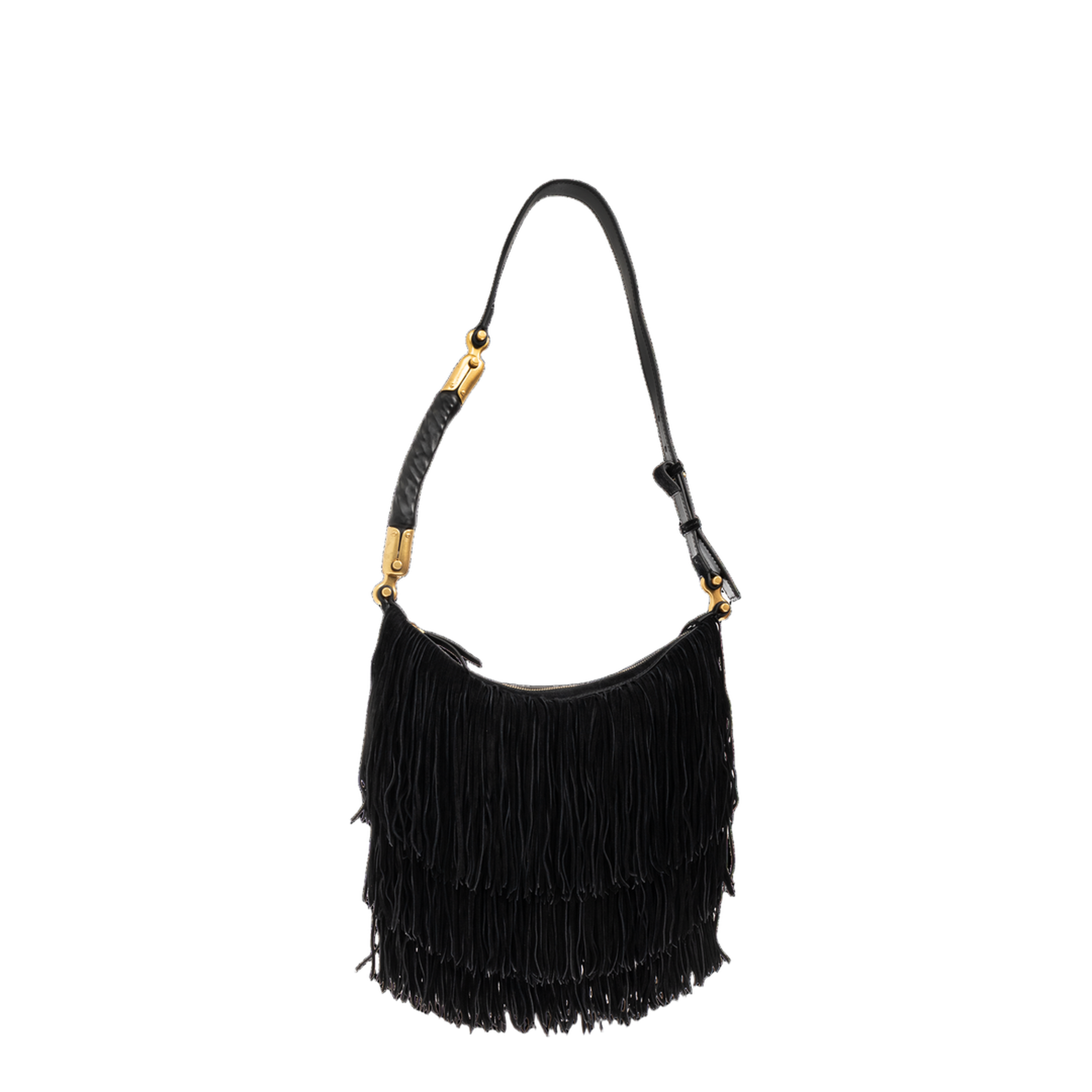 MAYFEYR - Balmain - Hobo Medium Shoulder Bag - GN0BT053LWSF0PA