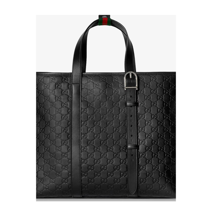 GG Emblem Large Tote Bag