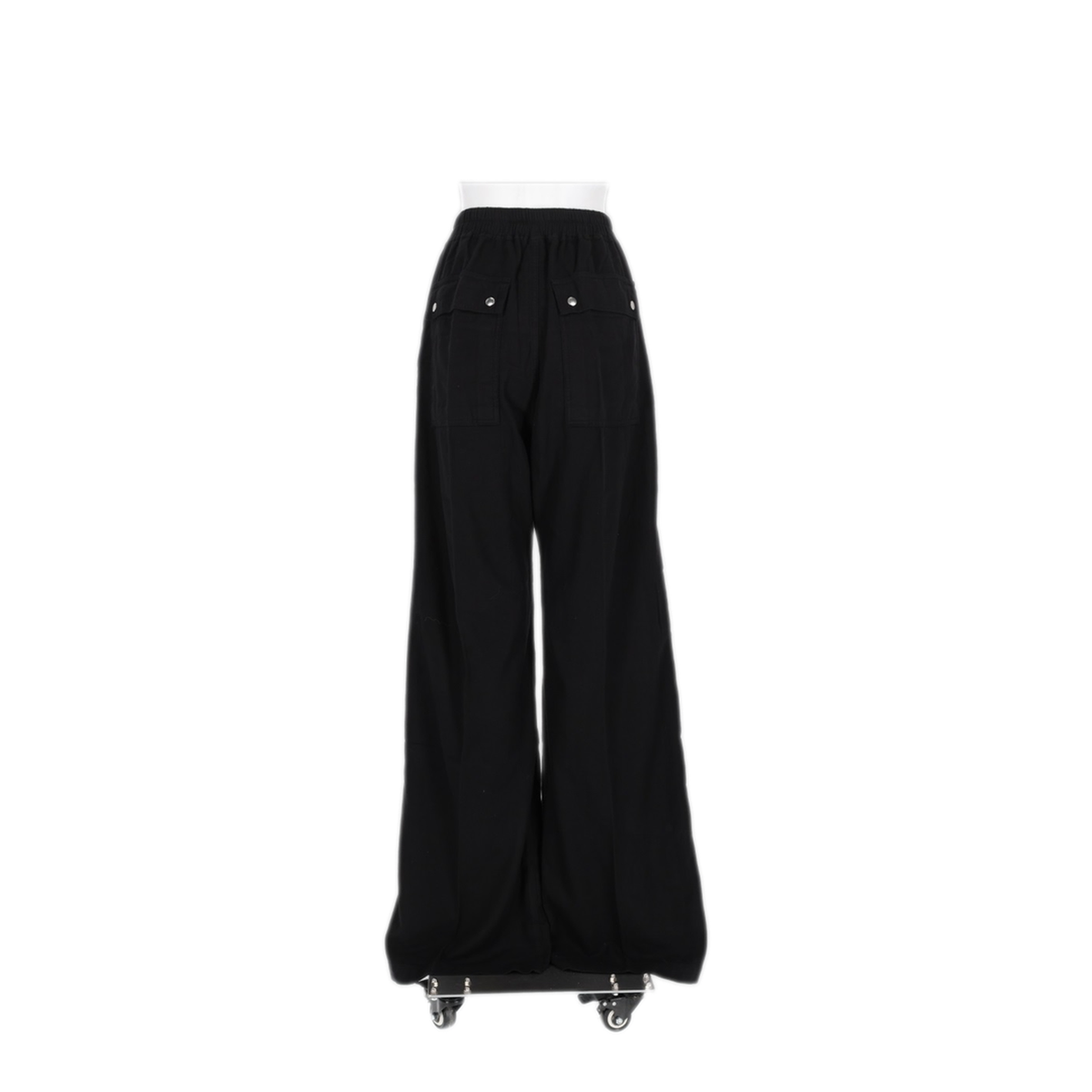 Cotton Black Trousers