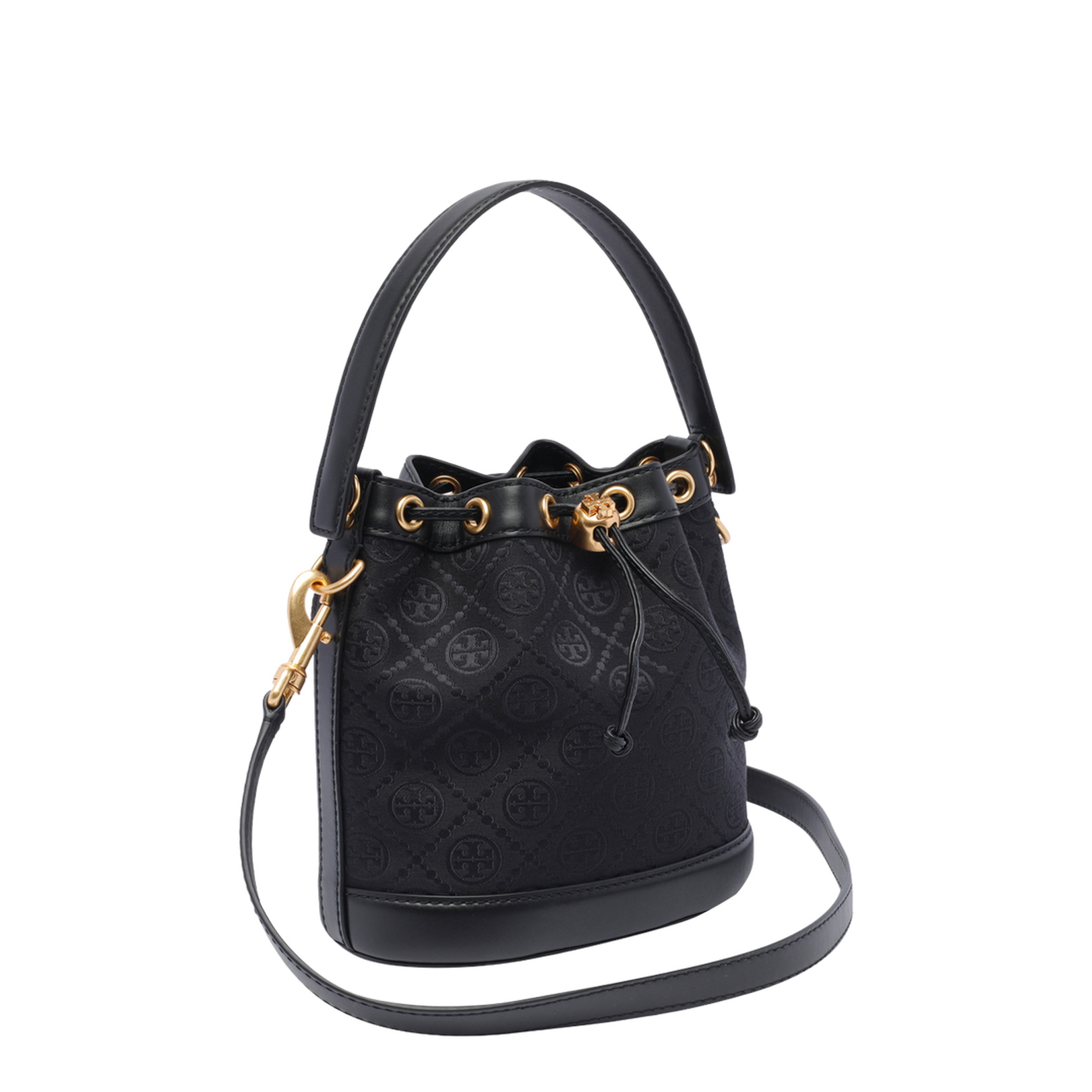 T Monogram Bucket Bag