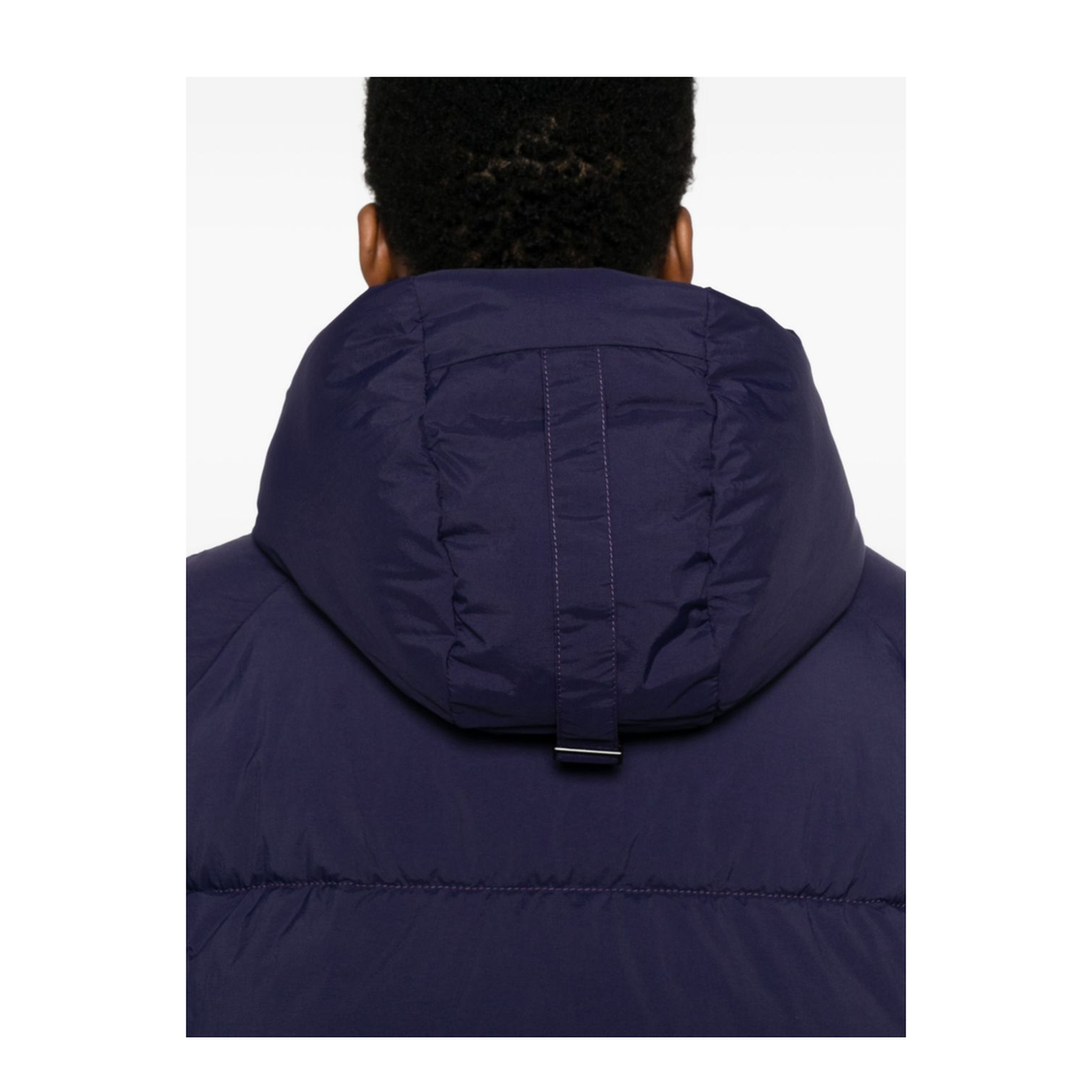 Cropped Down Jacket with Hood