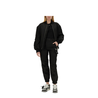 Nylon Twill Bomber Jacket