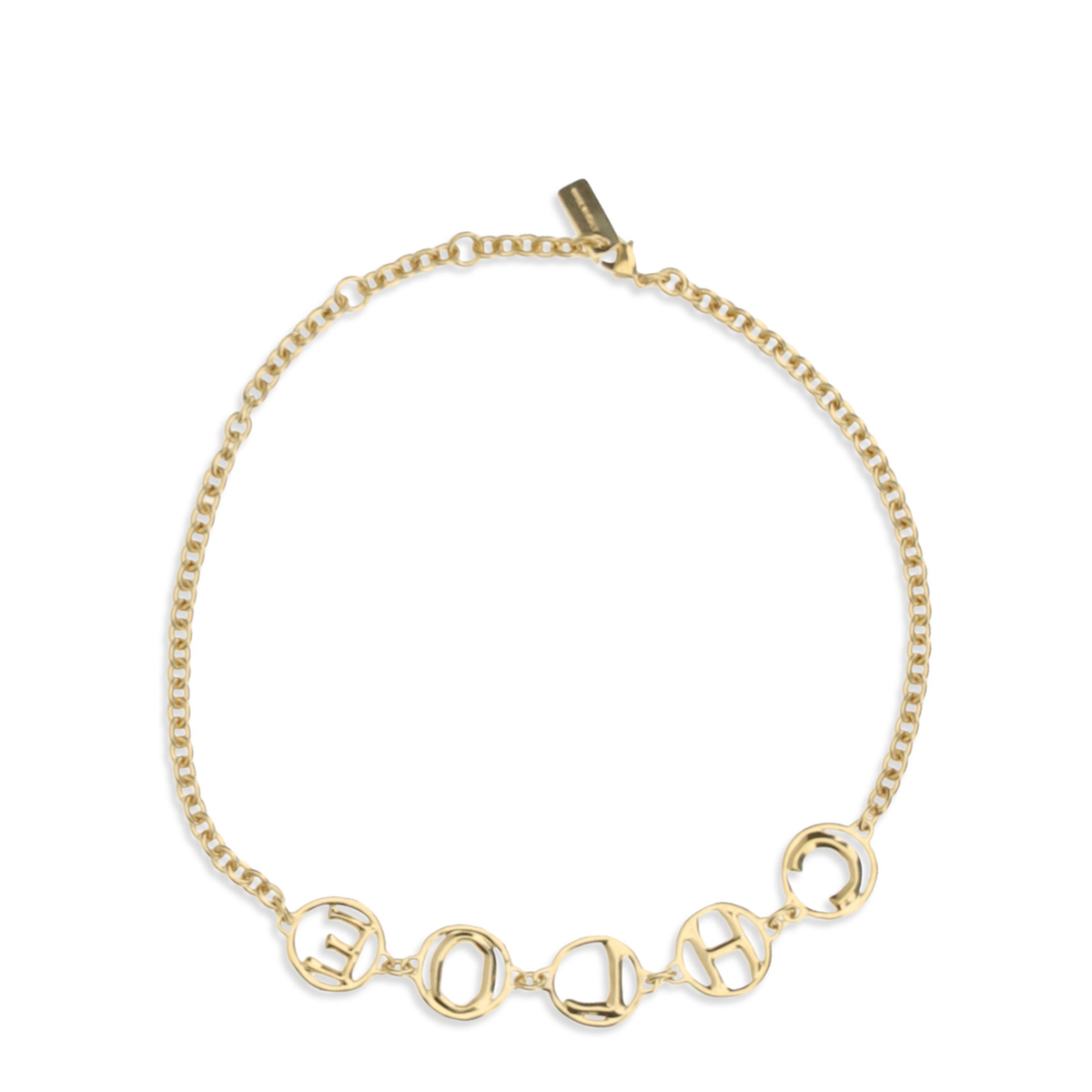 Script Choker Necklace