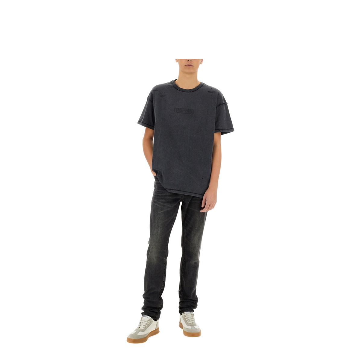 MAYFEYR - Purple Brand - Inside Out T Shirt - P101JBCP125BLACK