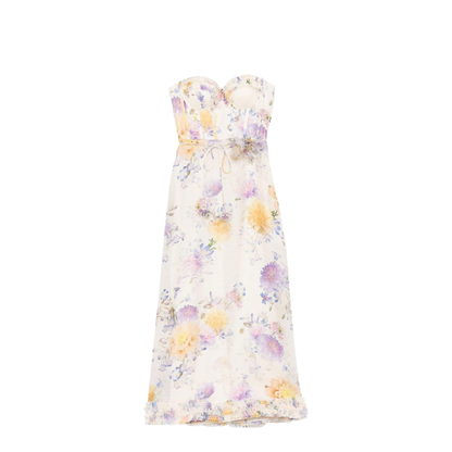 MAYFEYR - Zimmermann - Midi Dress With Flower Print - 7568DS261CRDA