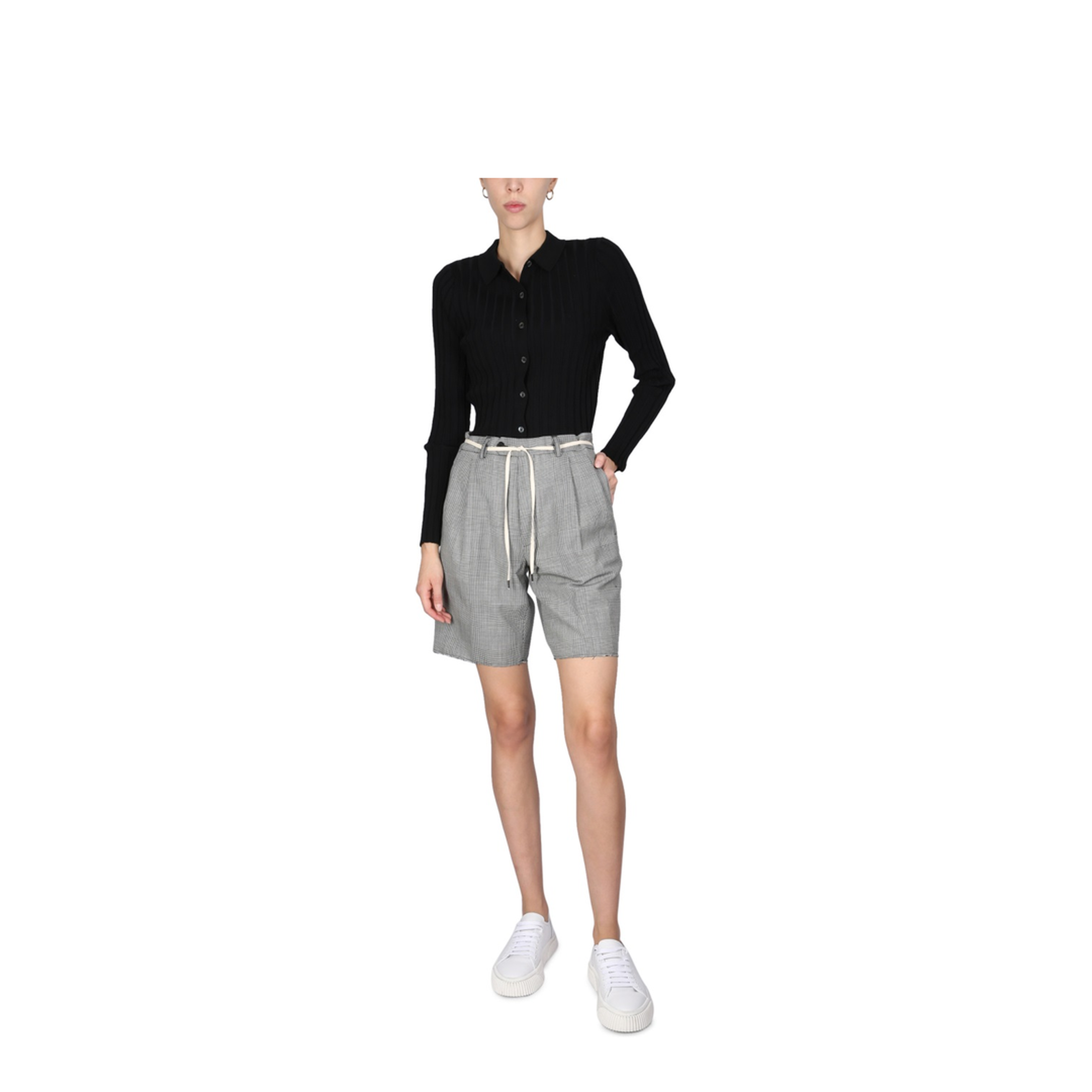 MAYFEYR - ASPESI - Stretch Flannel Bermuda Shorts - 0205V10440241