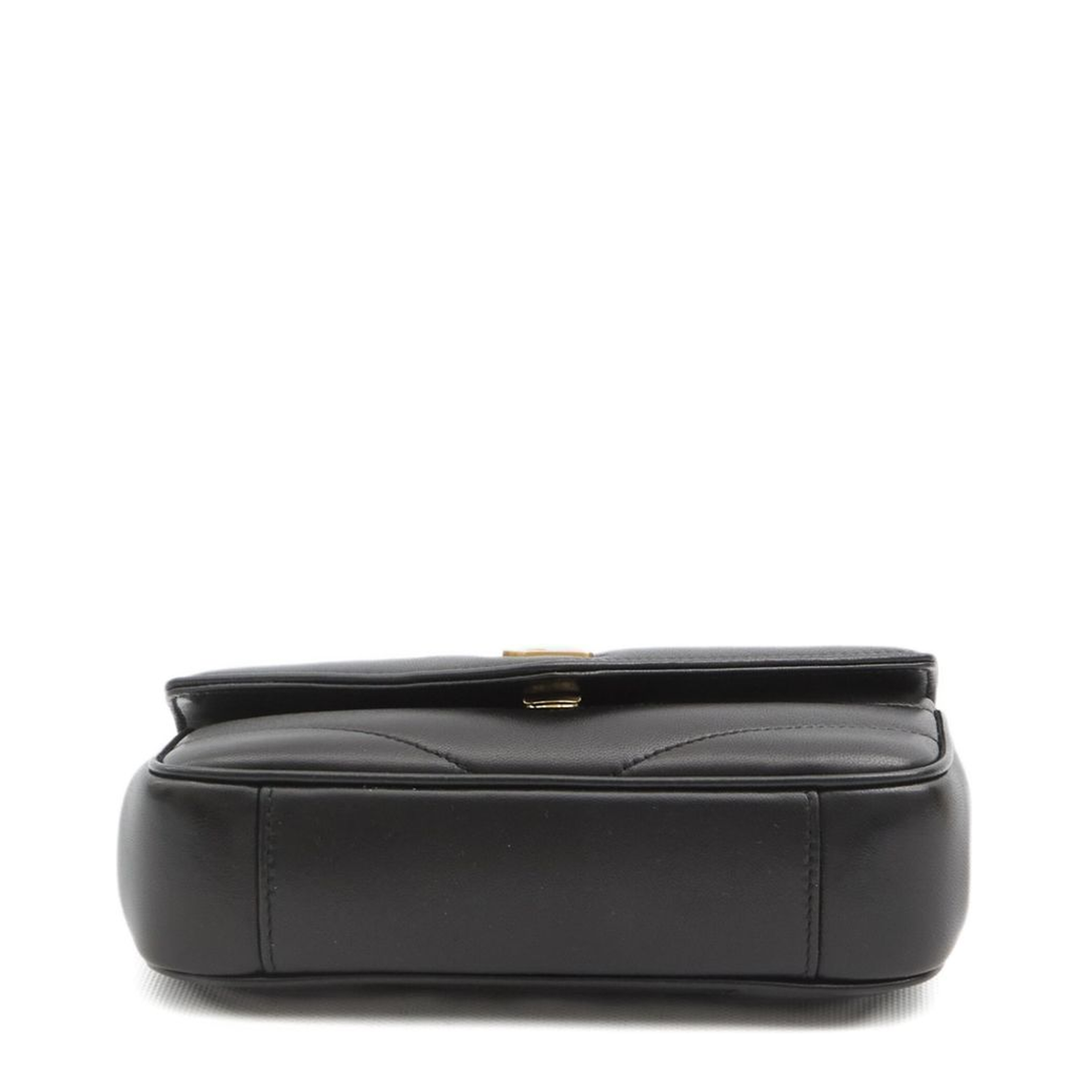 Loulou Mini Chain Bag in Black