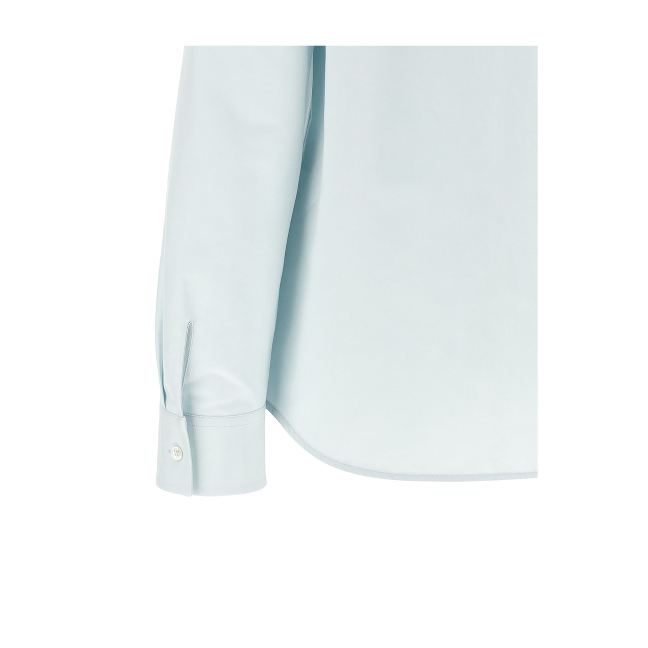 Pointed Collar Shirt Blue