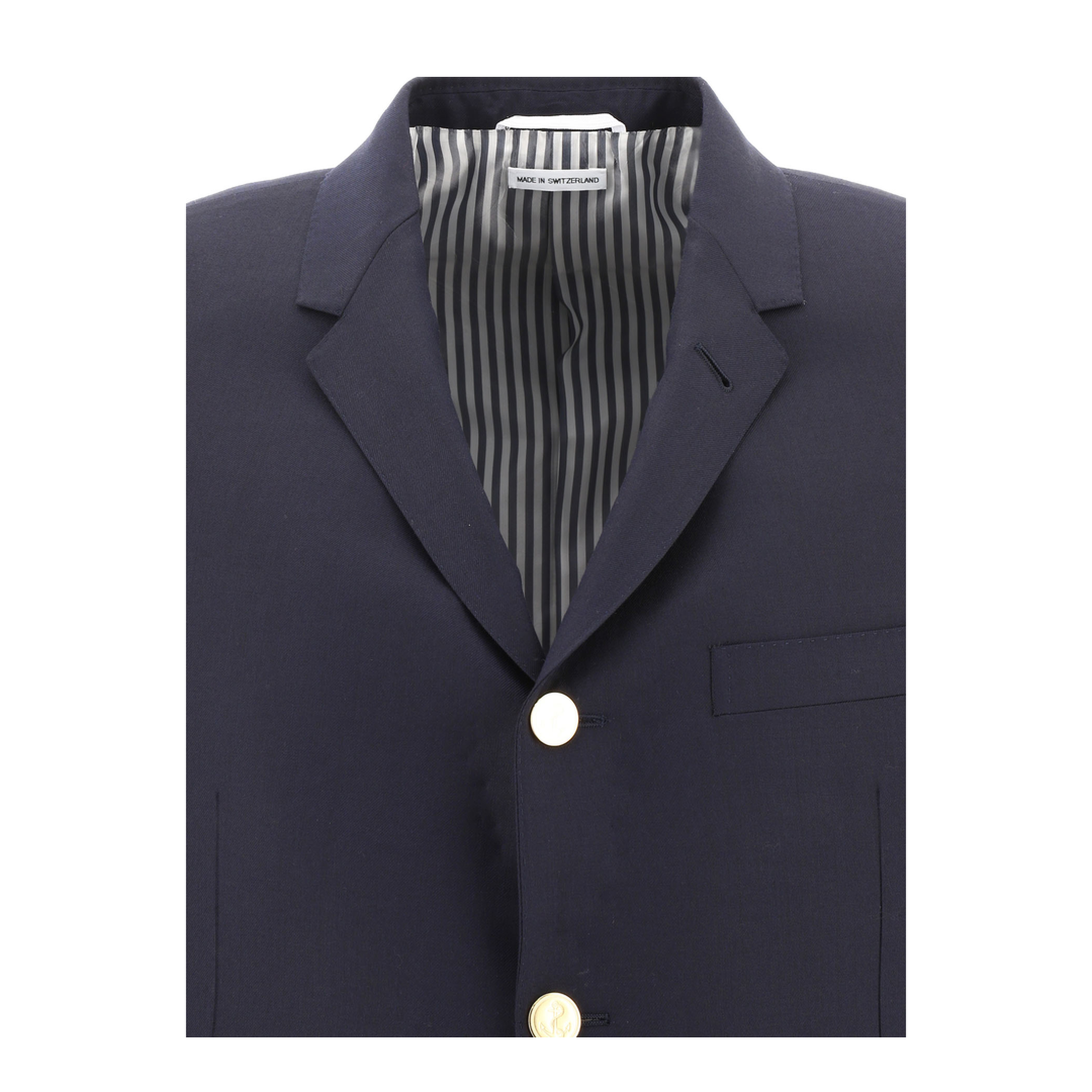 MAYFEYR - Thom Browne - Wool Single-Breasted Blazer - MJC001A00626415