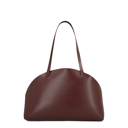 Curve Leather Shoulder Bag