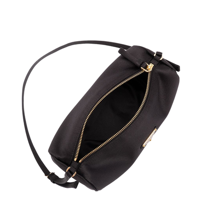 Black Satin Pouch