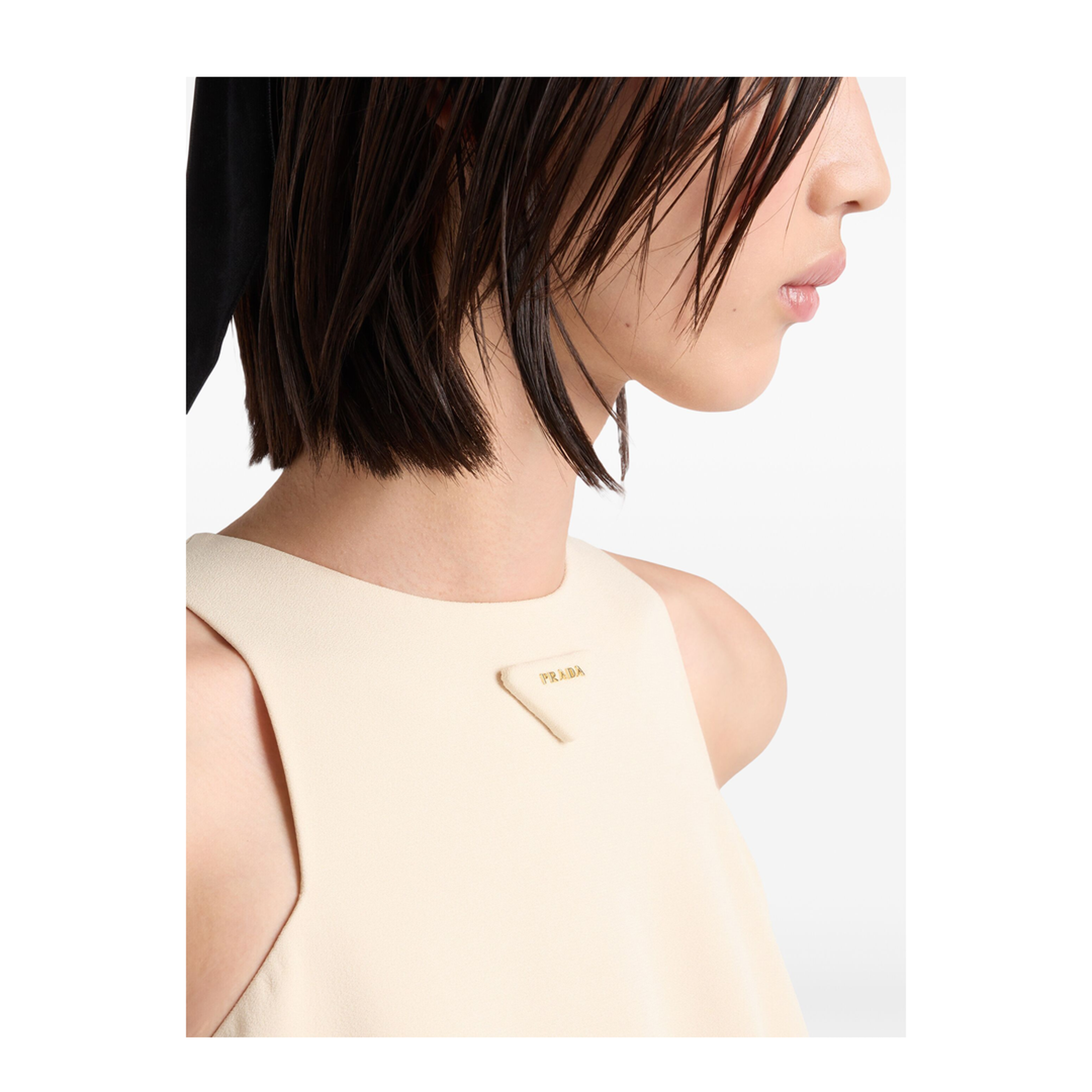 MAYFEYR - Prada - Bow Detailing Short Dress - P3O24GSOOO155LF0018