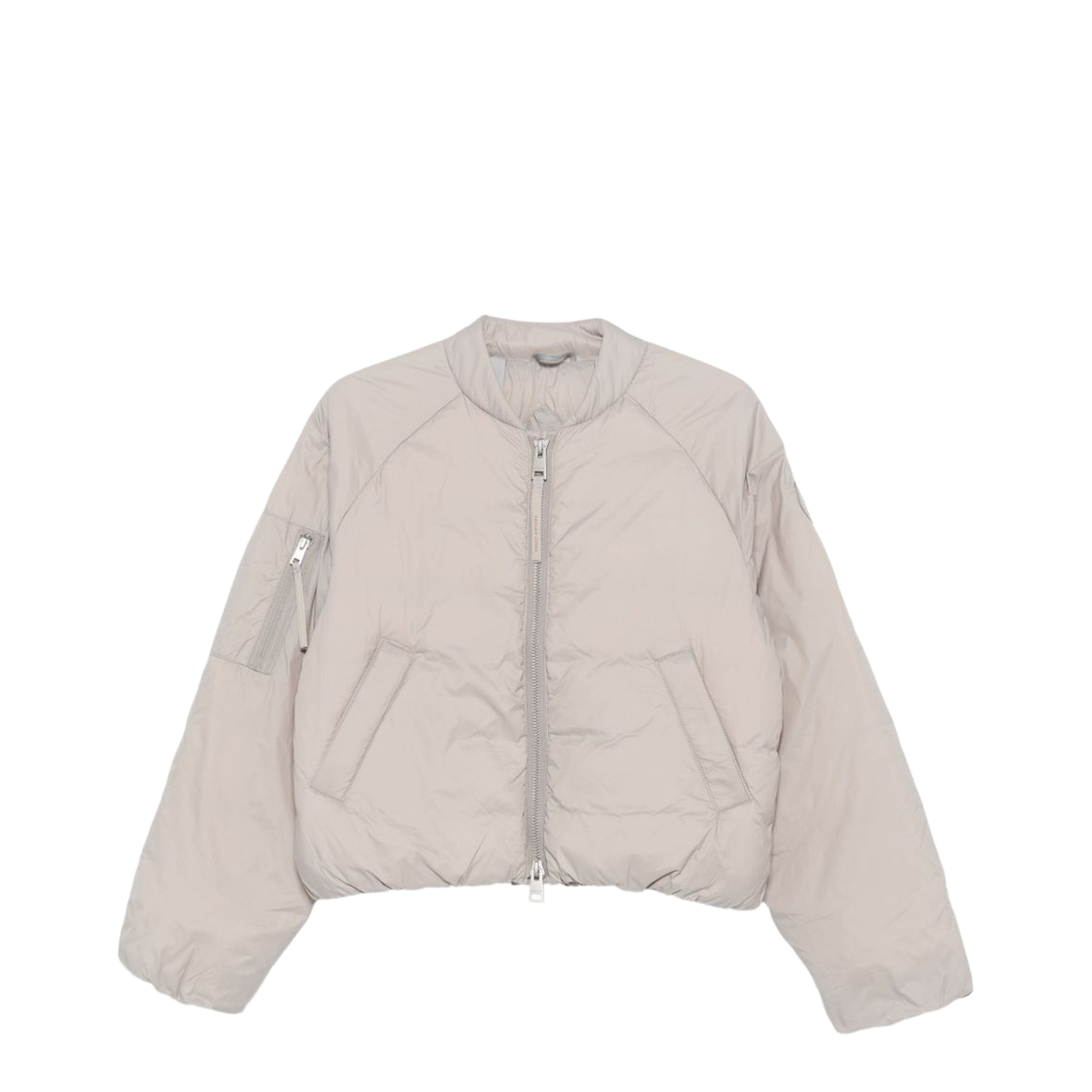 Quilted Bomber Jacket