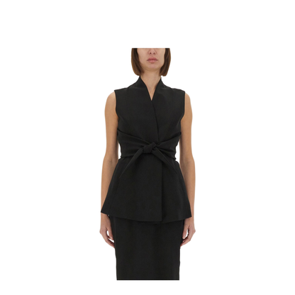 Structured Sleeveless Jacket