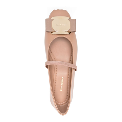 MAYFEYR - Ferragamo - Flat Shoes Brown - 01H345785210016