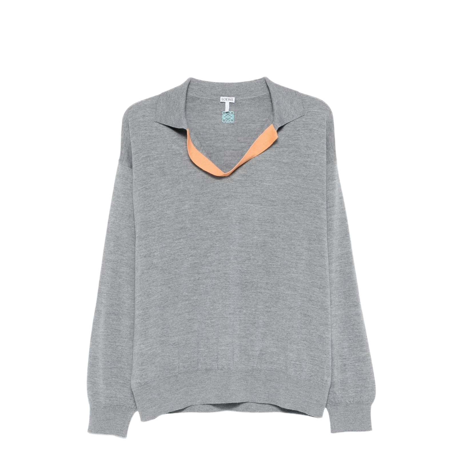 Hoodie in Wool Grey