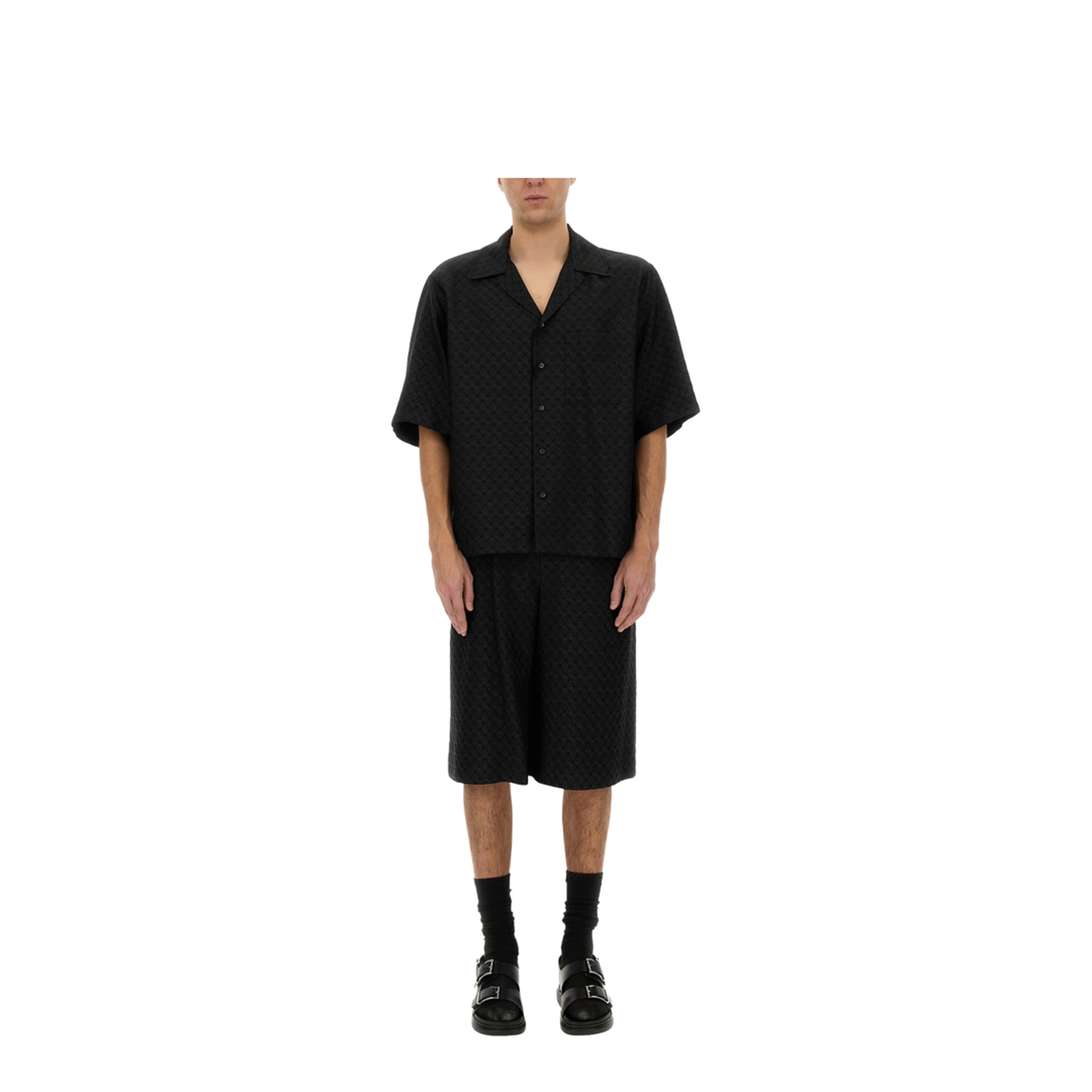 Jacquard Skull Shorts