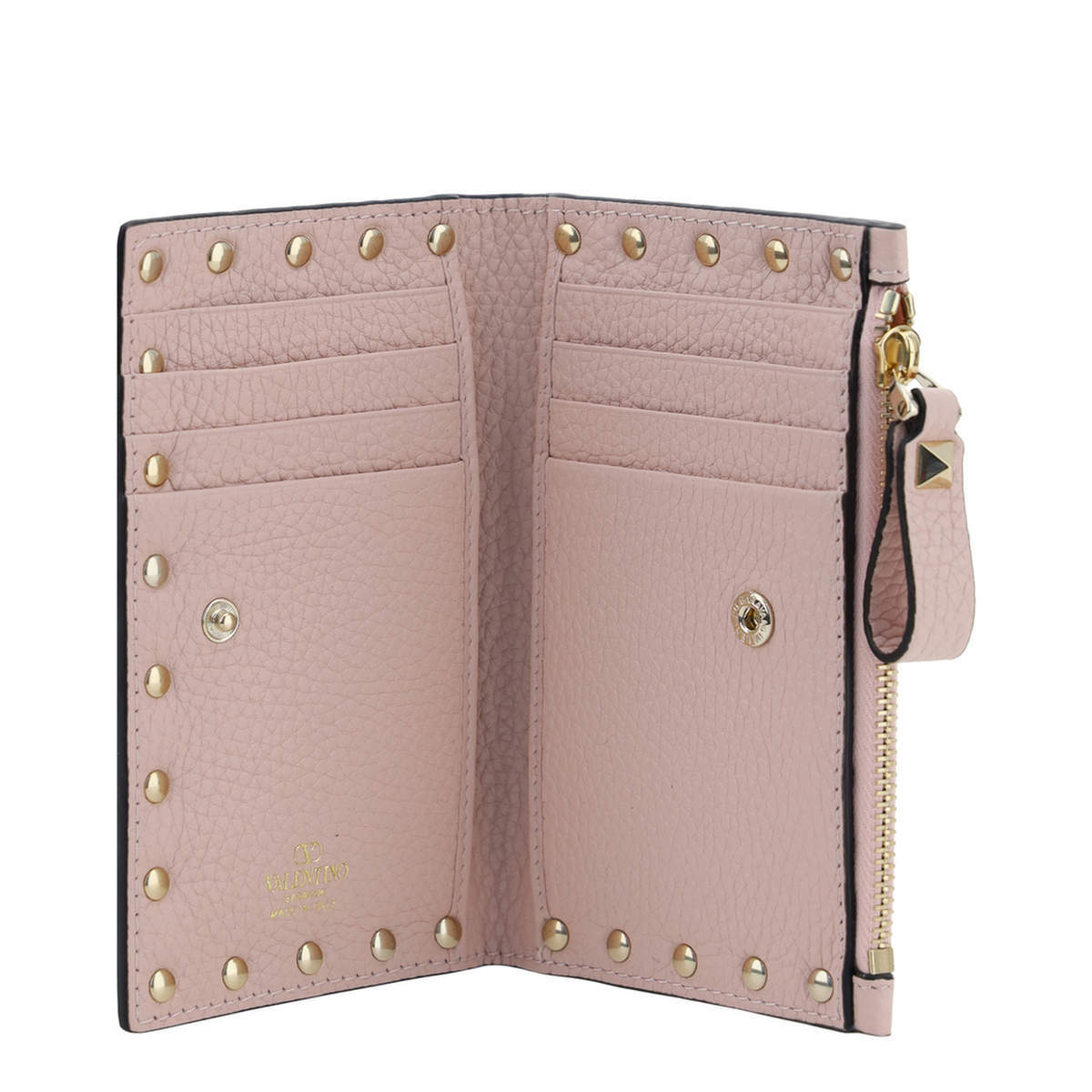 MAYFEYR - Valentino - Rockstud Zip Card Holder - 9W2P0605VSH16Q