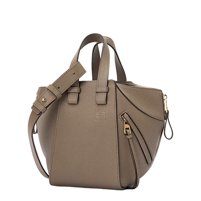 Compact Hammock Bag in Soft Grained Calfskin