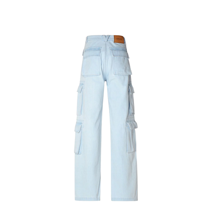 Cargo Jeans Light Blue