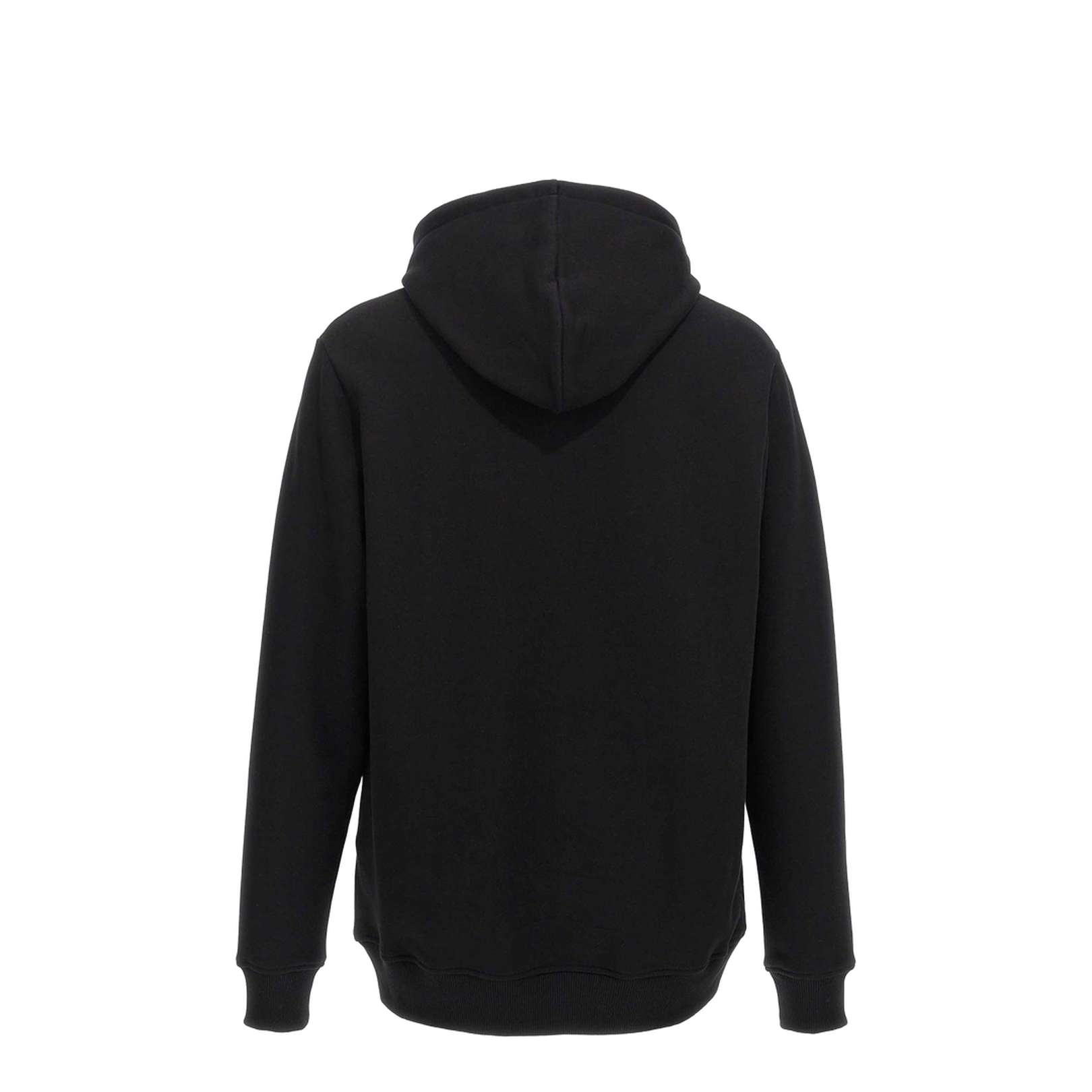 Flocked Letter Hoodie