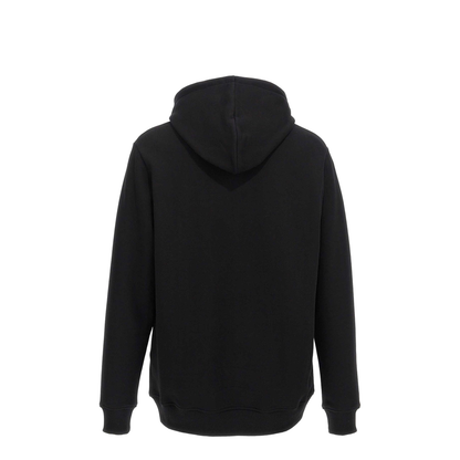 Flocked Letter Hoodie
