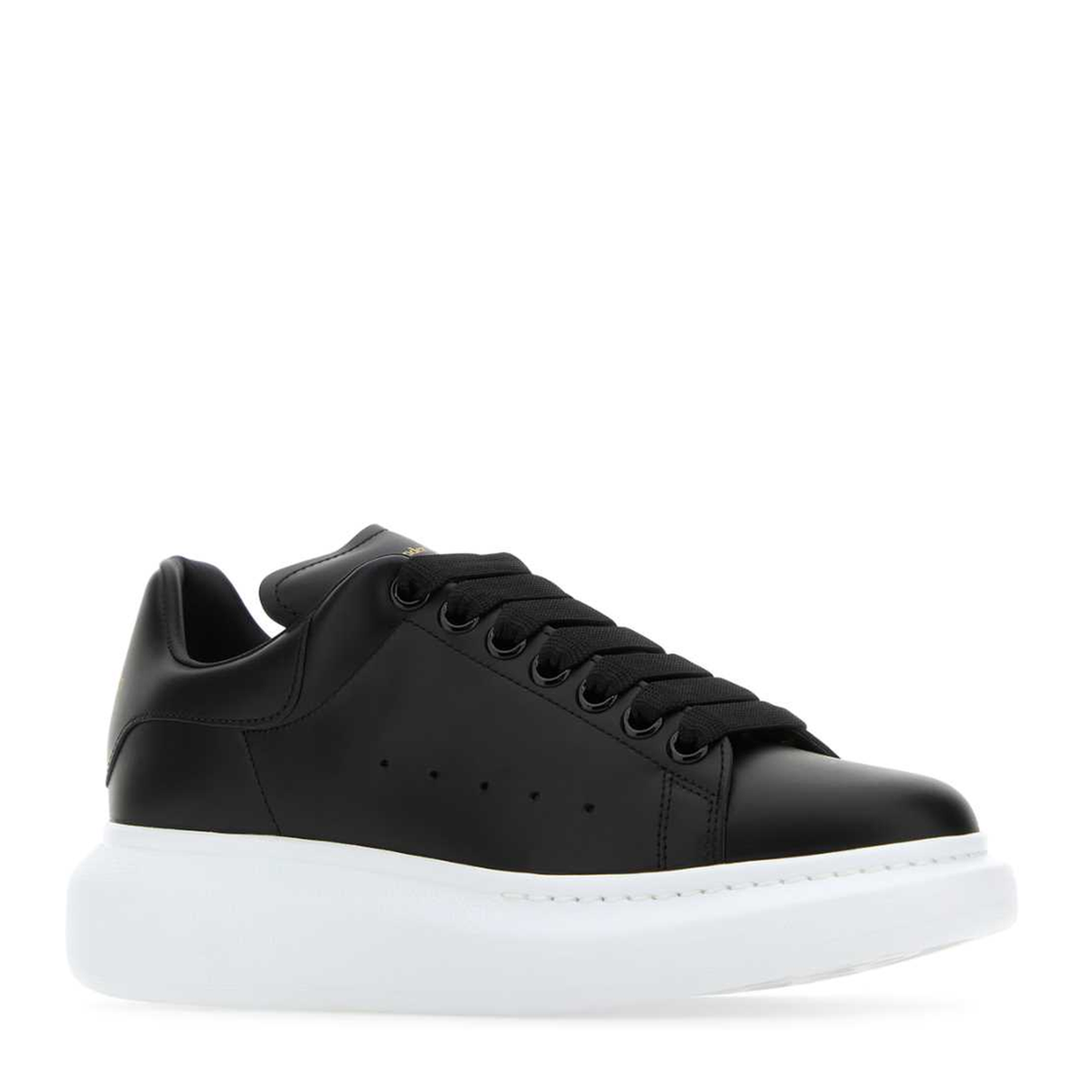MAYFEYR - Alexander Mcqueen - Black Leather Sneakers - 553770WHGP01000