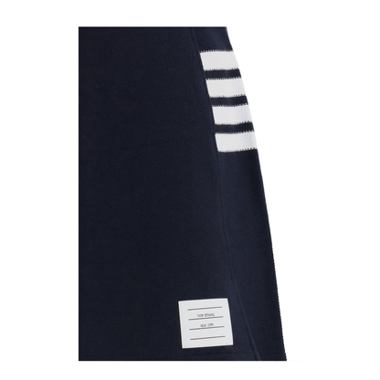 MAYFEYR - Thom Browne - 4-Bar Piqué Mini Skirt - FJK146AJ0248