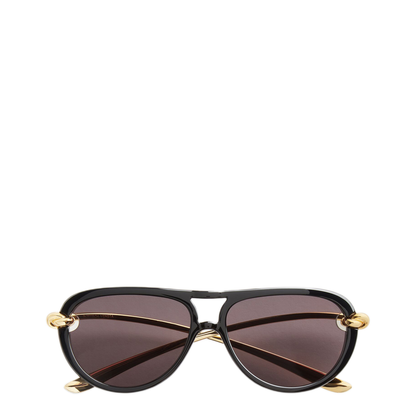 MAYFEYR - Bottega Veneta - Knot Aviator Sunglasses - 841235VBL801295