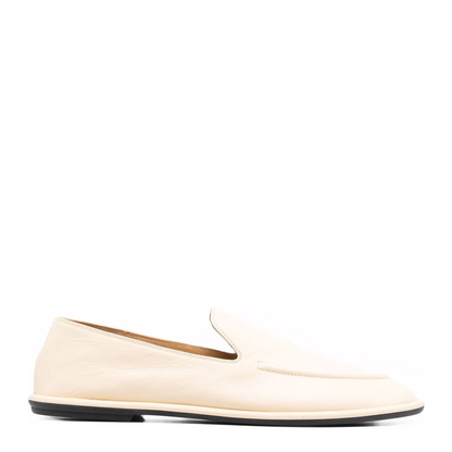 Capsule Flat Shoes White