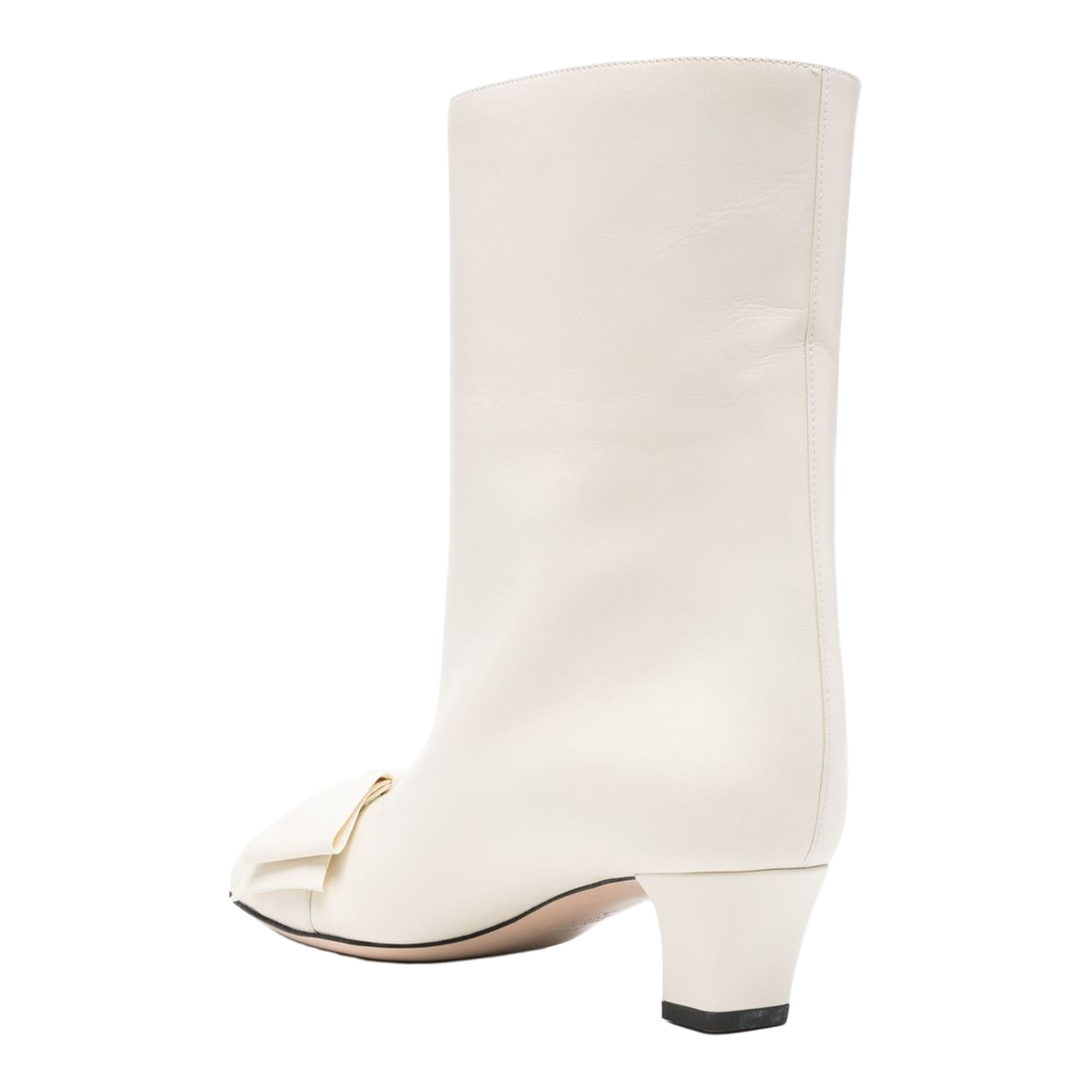 Bow Leather Boots
