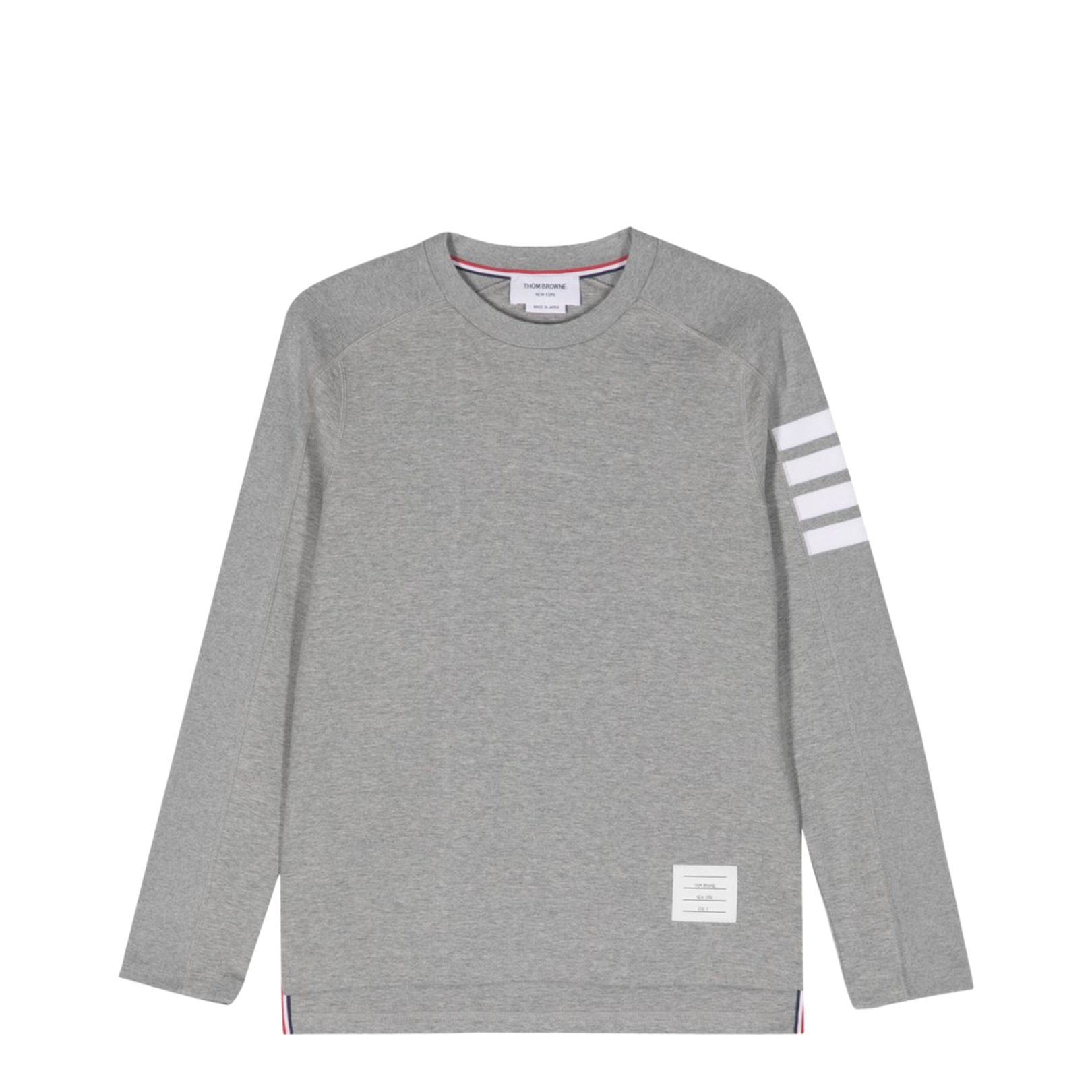 4-Bar Stripe Cotton Sweatshirt