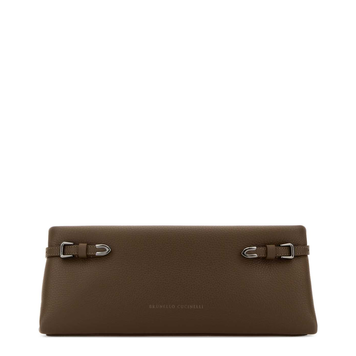 MAYFEYR - Brunello Cucinelli - Mud Leather Clutch - MBDKB2785PC9357