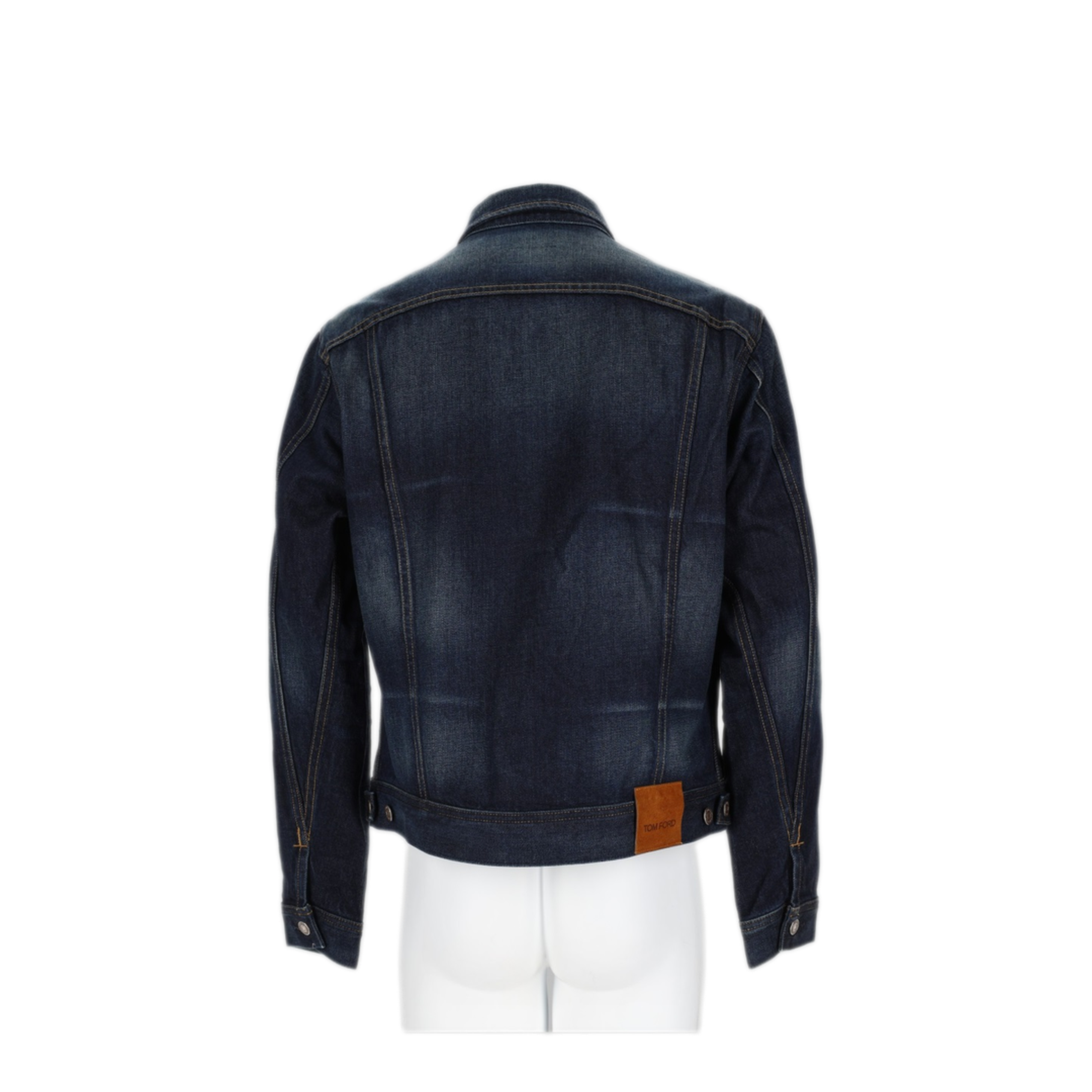 MAYFEYR - Tom Ford - Cotton Lyocell Blue Jacket - DJI001DMC101UBO