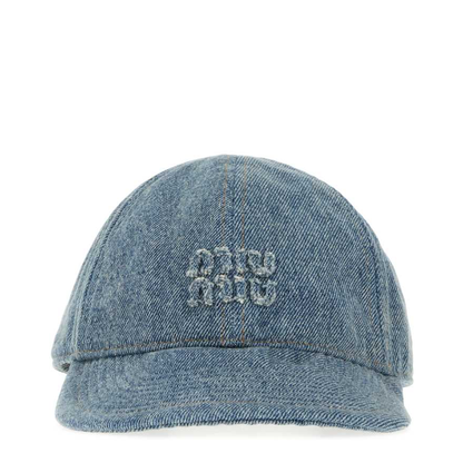 MAYFEYR - Miu Miu - Denim Baseball Cap - 5HC3702G9UF0013