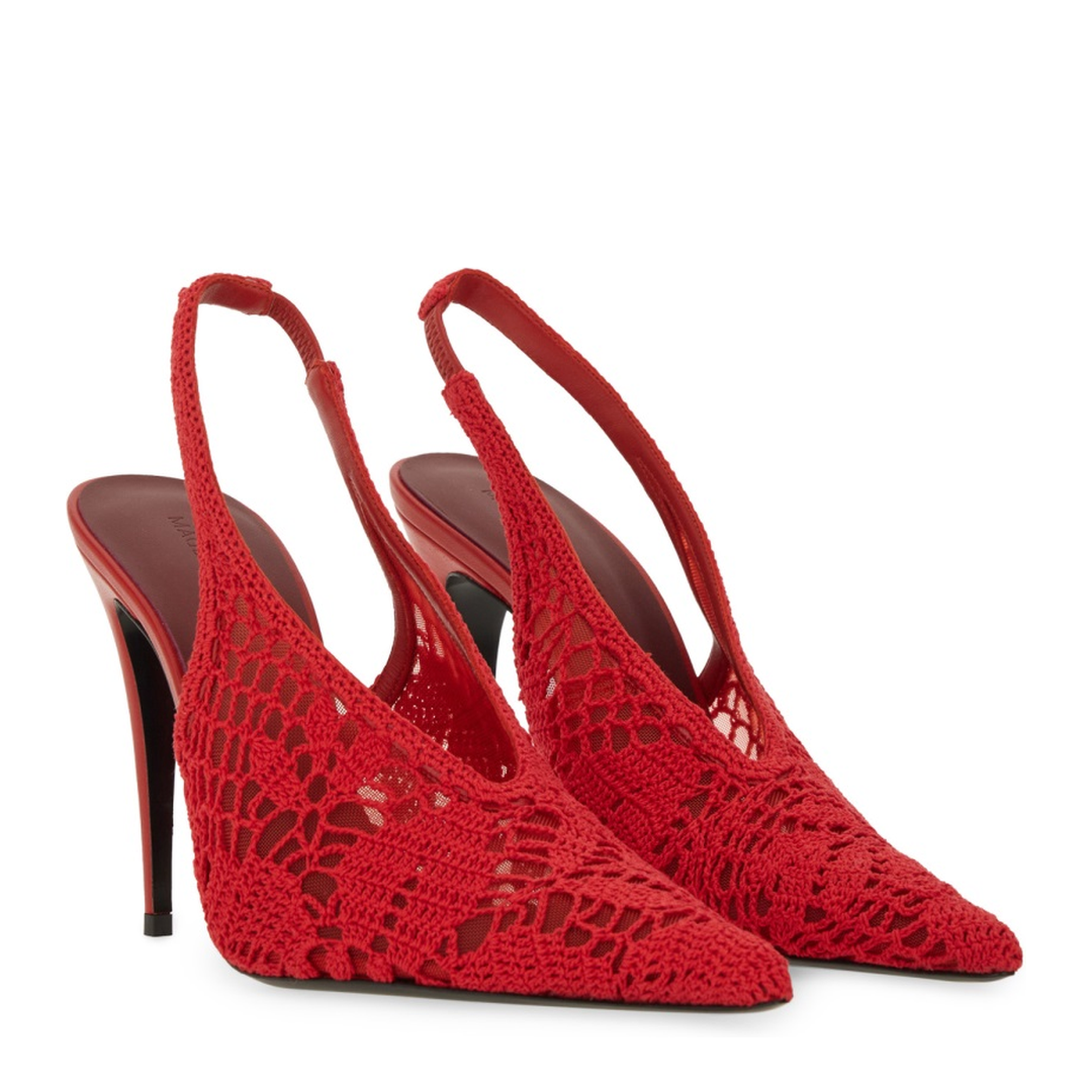 MAYFEYR - Magda Butrym - Crochet Slingback - 523725RED