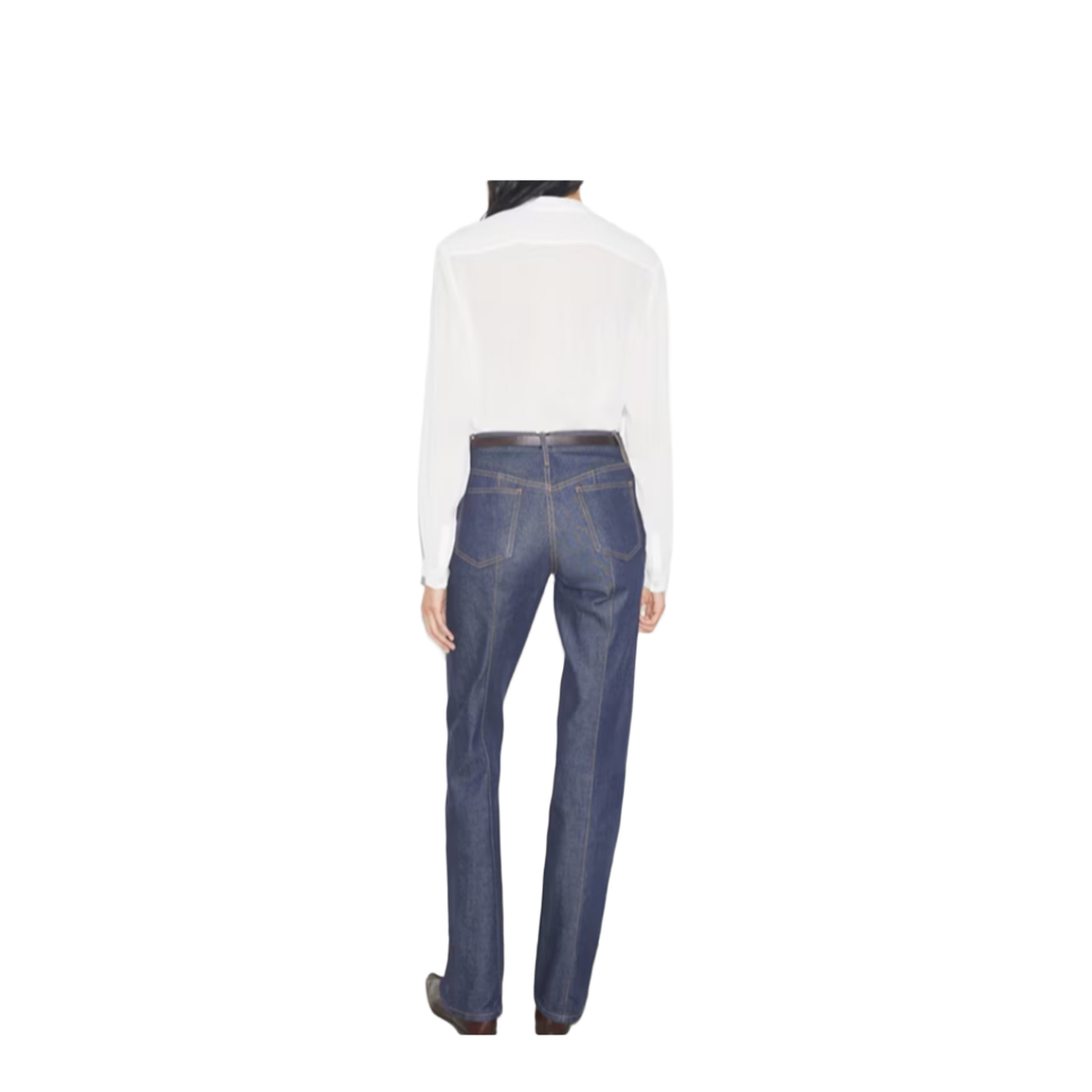 Blouse With Bow Detail Shirts White