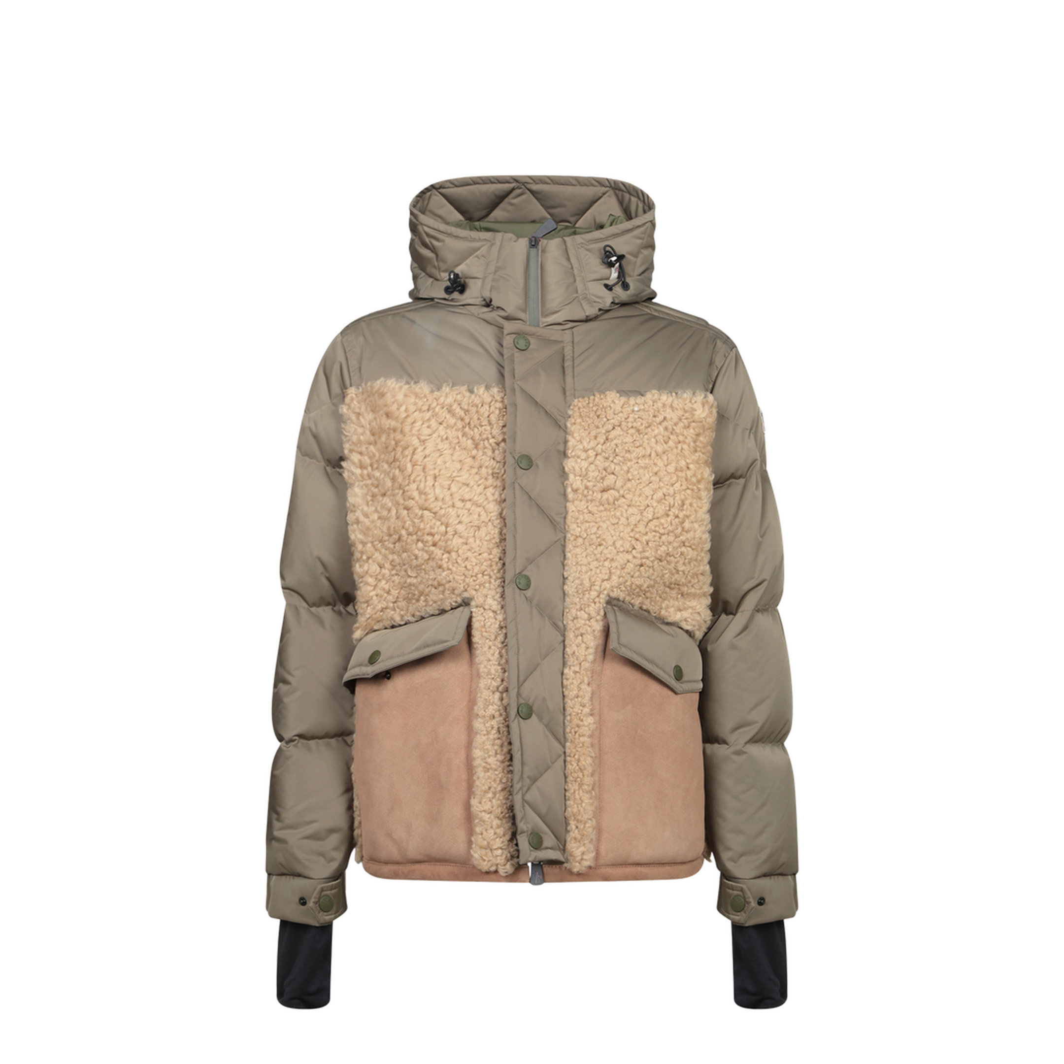 Grifford Down Jacket with Shearling Inserts