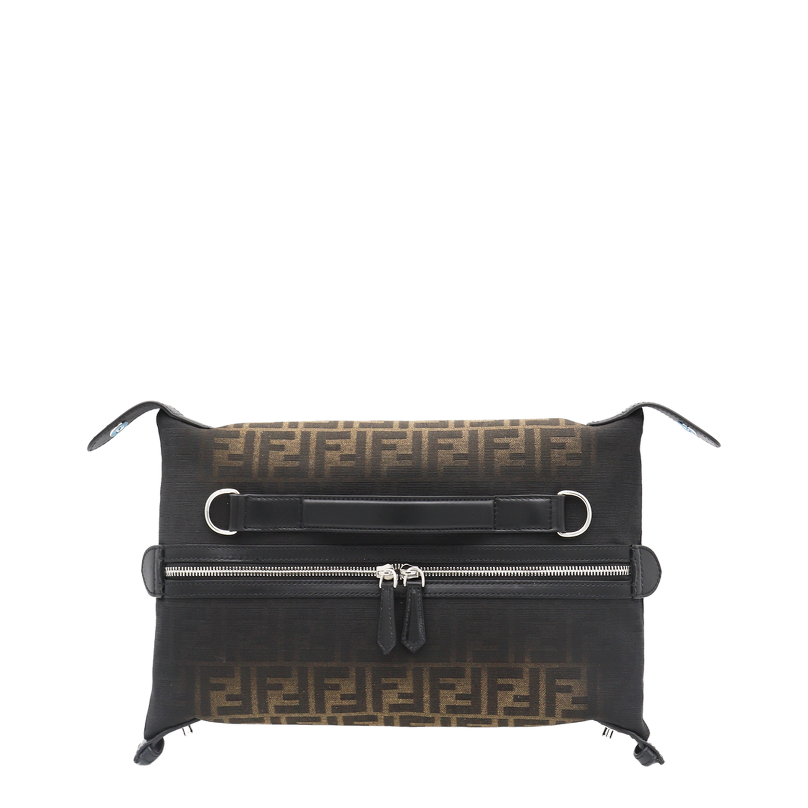 FF Medium Canvas Belt Bags - Brown