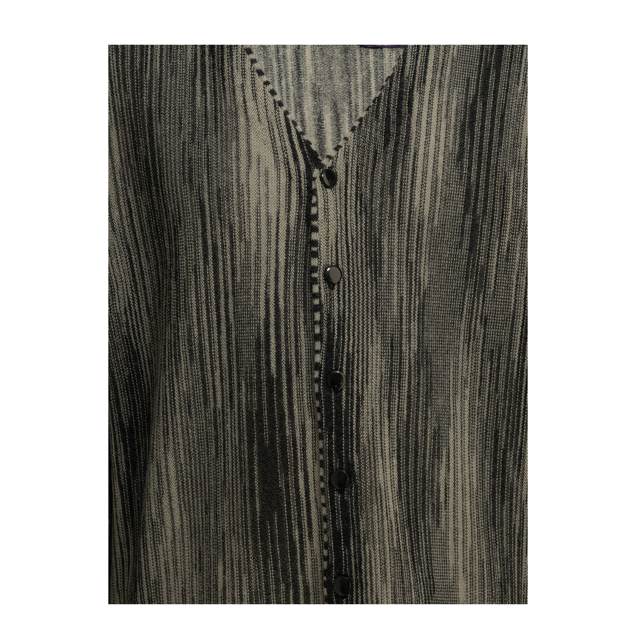 MAYFEYR - Needles - Striped Cardigan - SX455CBLACK
