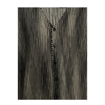 MAYFEYR - Needles - Striped Cardigan - SX455CBLACK