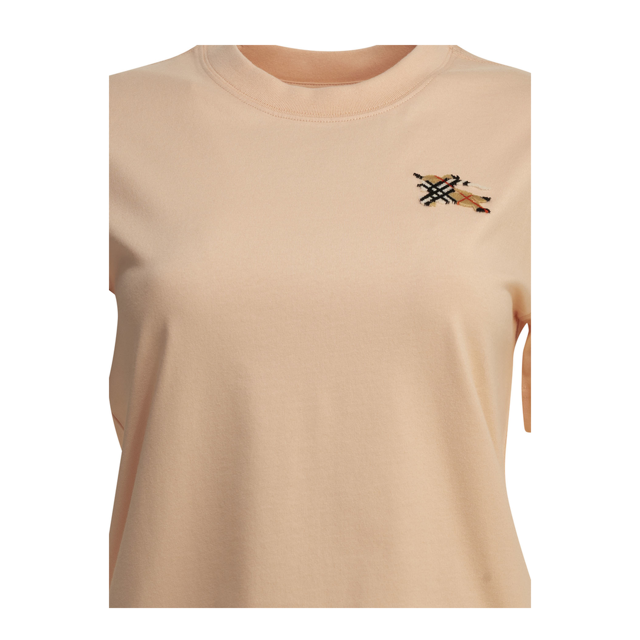 MAYFEYR - Burberry - Knight Check Crew Neck T Shirt - 8127957