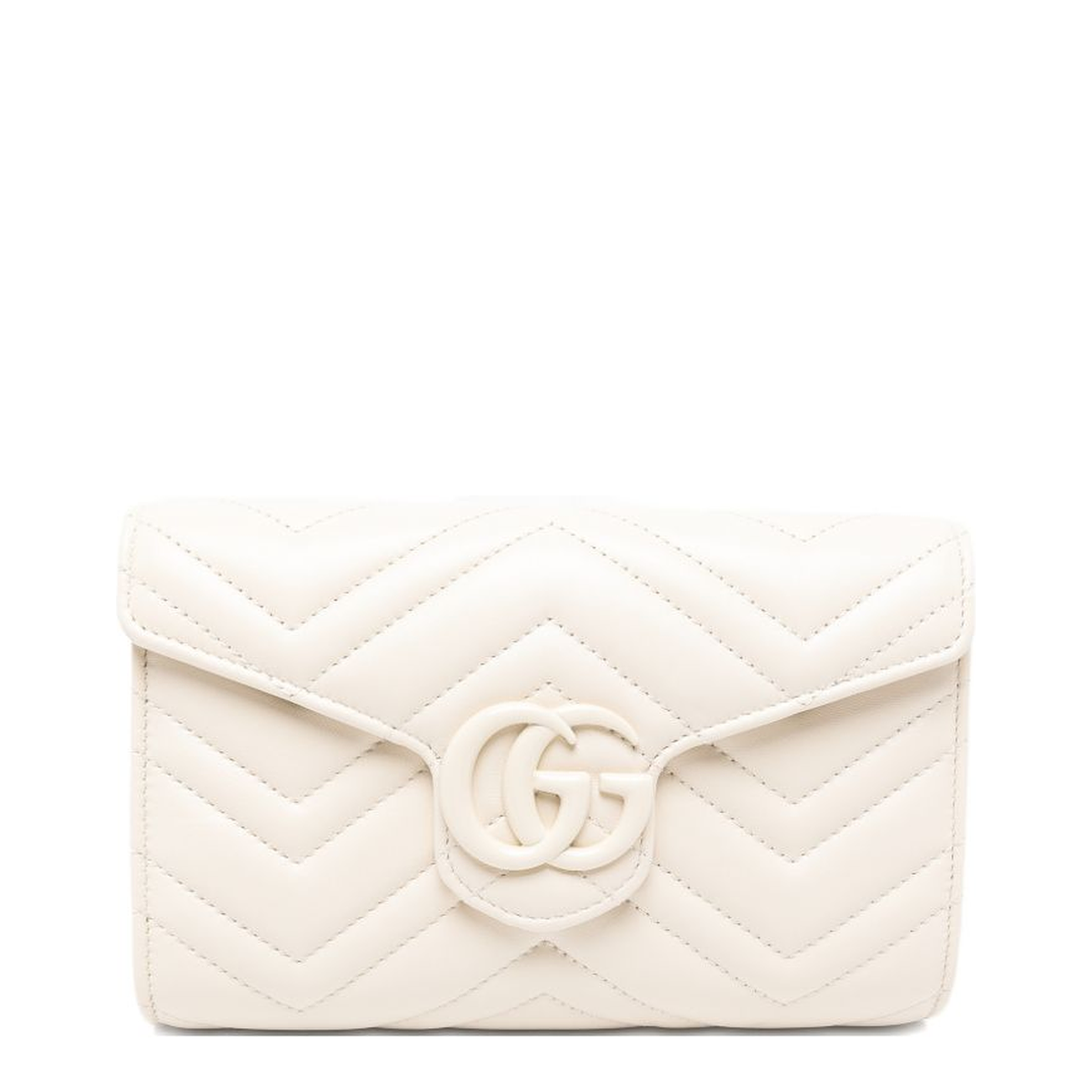 MAYFEYR - Gucci - Wallet On Chain In Ivory Leather - 858924AAF9K9540