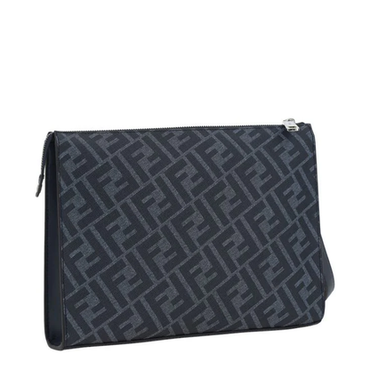 Denim Clutch Bag