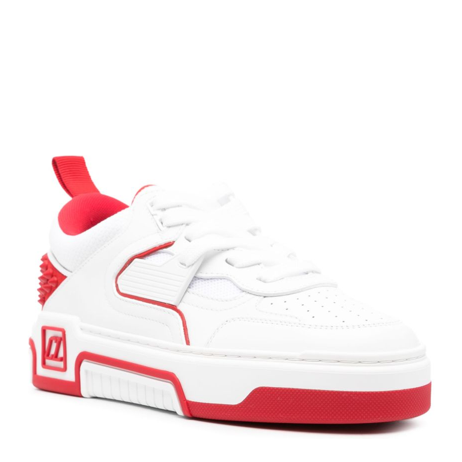 Spike Stud Detailing Lace-Up Shoes