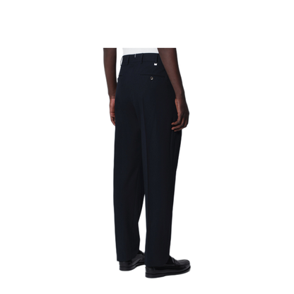 MAYFEYR - PT Torino - Blue Cotton Trousers - COZSUFZA0CL1SD820360