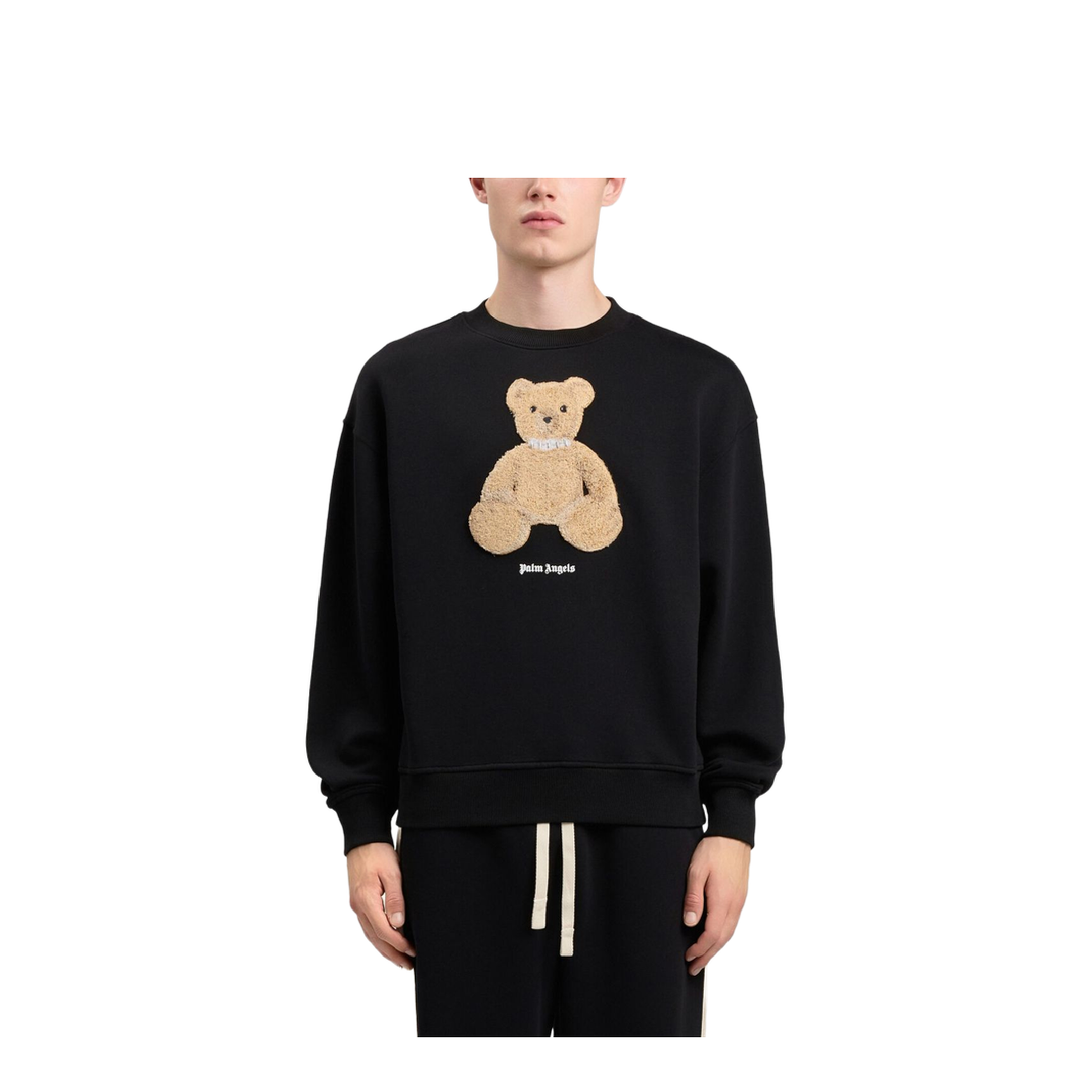 MAYFEYR - Palm Angels - Sweatshirt With A Distinctive Teddy Bear Motif - PMBA08HS26FLE0091060
