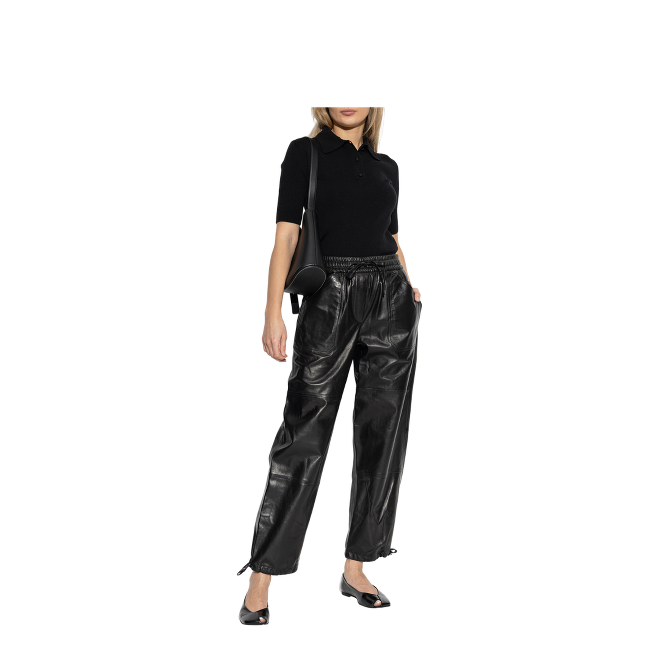 Leather Trousers Black