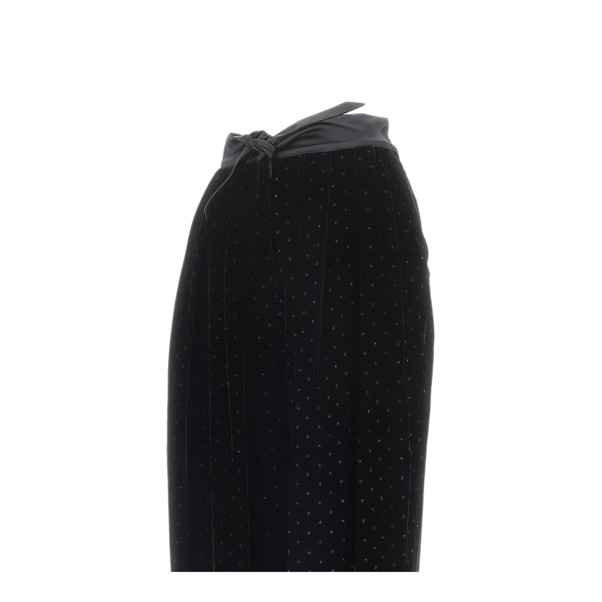 MAYFEYR - Emporio Armani - Black Velvet Trousers - EW004285AF24428FC367