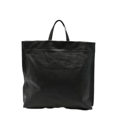 Matti Leather Tote Bag - Black